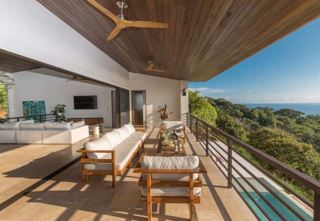 Villa in Bahía Ballena - RESOL: Secluded Ocean-view luxury Villa in the Jungle