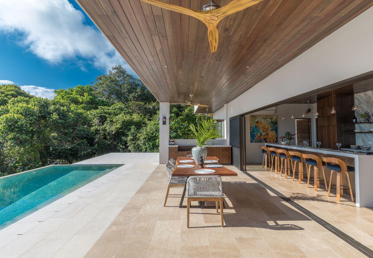 Villa in Bahía Ballena - RESOL: Secluded Ocean-view luxury Villa in the Jungle