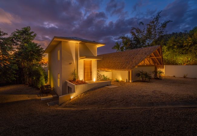 Villa in Bahía Ballena - Casa Frenchie: Luxury Oceanview Jungle Villa 12pp