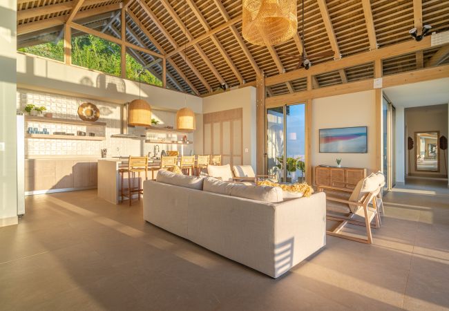 Villa in Bahía Ballena - Casa Frenchie: Luxury Oceanview Jungle Villa 12pp